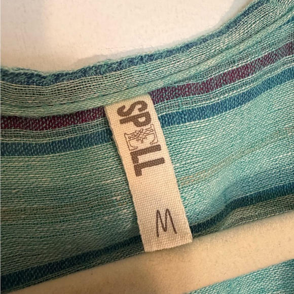 Spell Mint Green Striped Maxi Dress - Picture 4 of 4